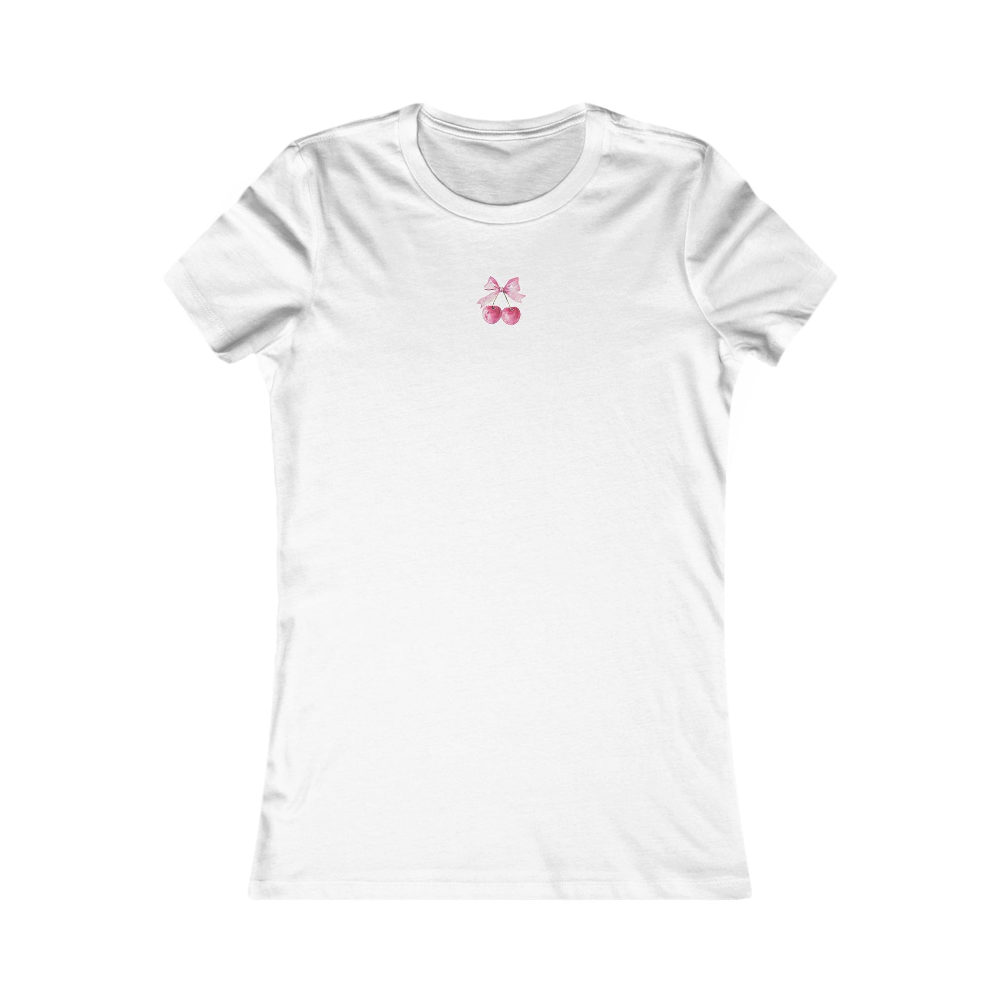 Cherry Ribbon Tee