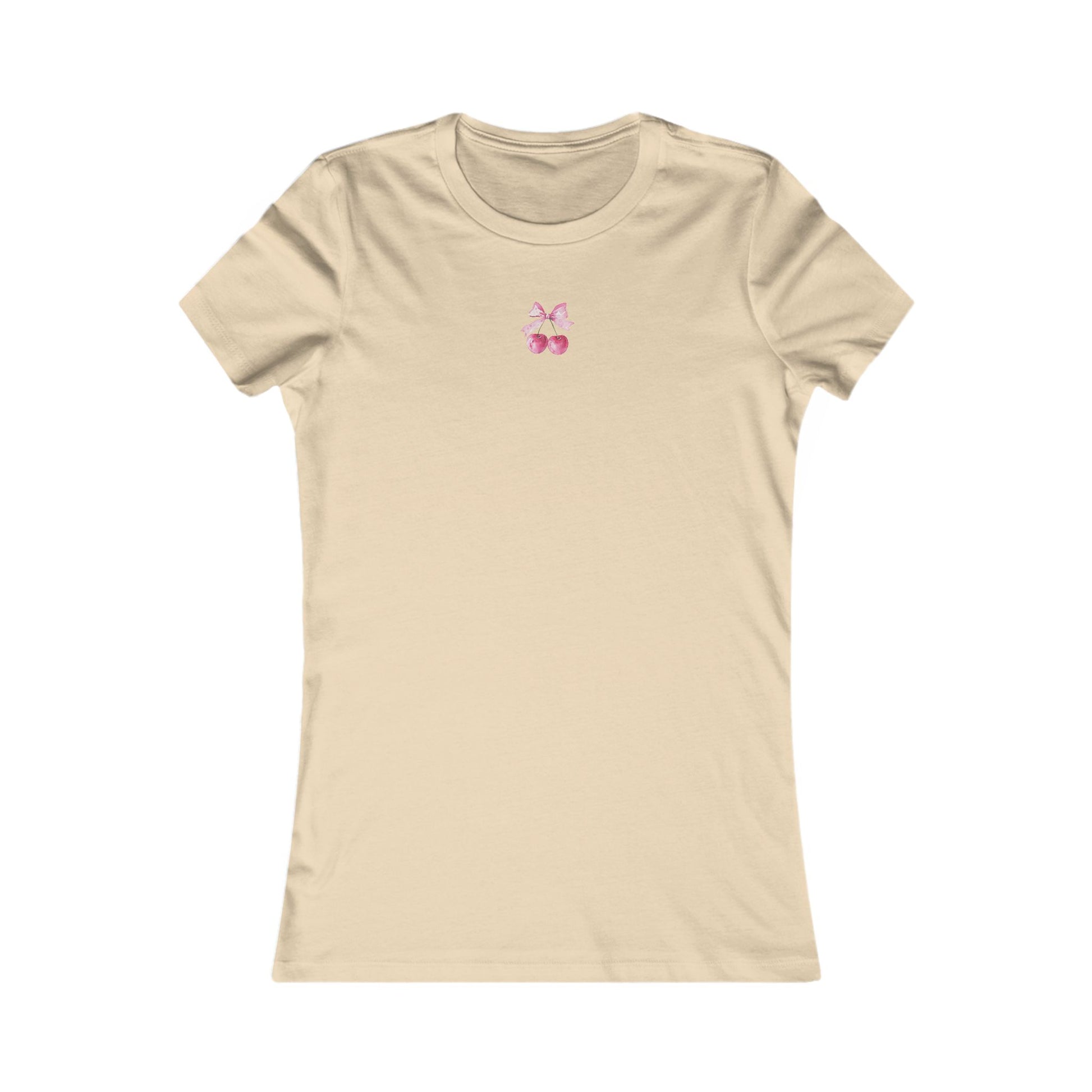 Cherry Ribbon Tee