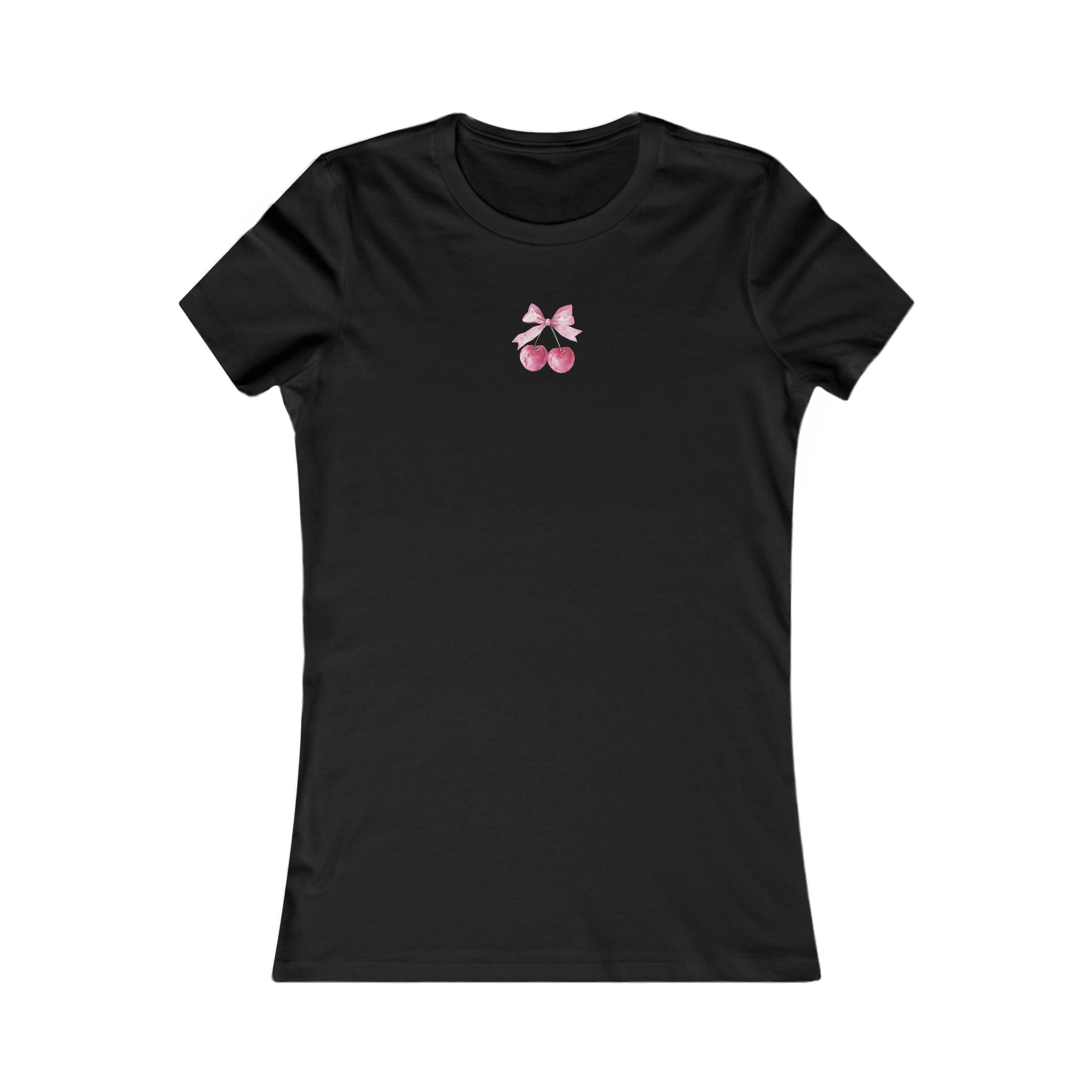 Cherry Ribbon Tee